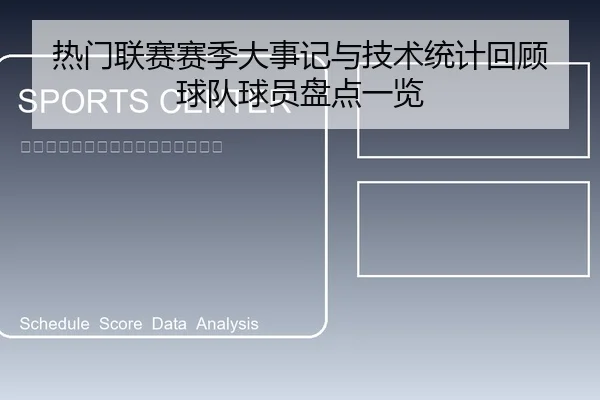 热门联赛赛季大事记与技术统计回顾 球队球员盘点一览
